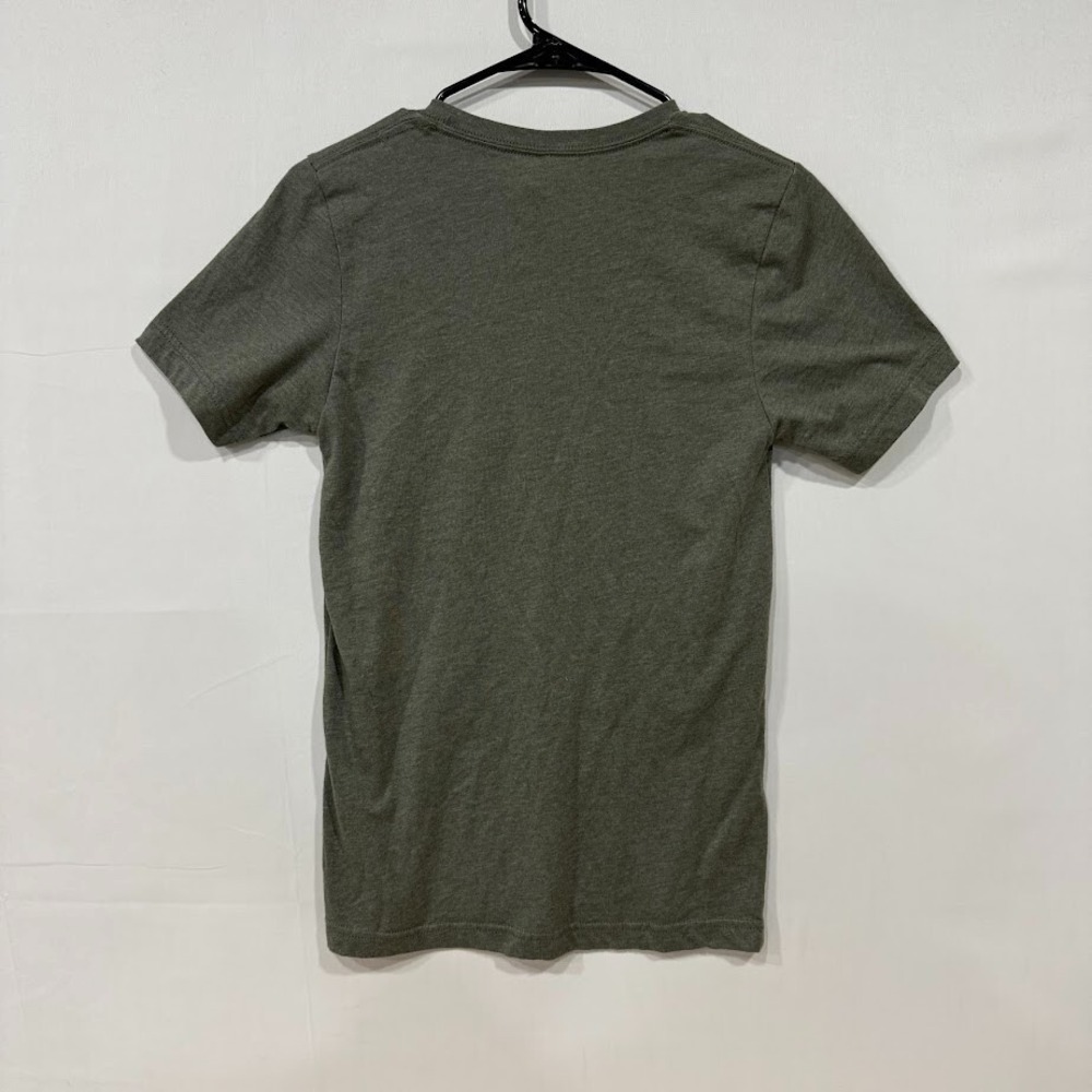 Bella + Canvas T-Shirt Men's S Olive Smoky Mountains Bear Graphic Tee - Picture 2 of 5